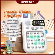 【🚚SPOETRY】Puzzle Games for Kids Schulte Attention Training Machine Focus Training Machine Kids Conce