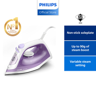 PHILIPS 1000 Series Steam Iron with Non-Stick Soleplate (DST1040/30) (Garment Care)