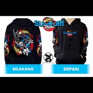 HOODIE SUNMORI SAMURAI BLUE KOHAKU