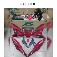 Rapido Yamaha Y15ZR V2 (2019) Cover Set (Sticker Tanam)