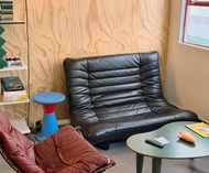 日本中古雙人皮梳化  非 Ligne Roset Togo vintage sofa