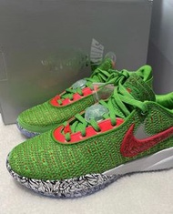 ❤️原盒正貨  Nike LeBron 20 “Christmas” 詹姆斯20 EP 減震防滑耐磨 低幫 籃球鞋 綠色