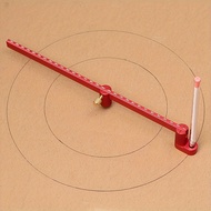 Adjustable Drawing Circle RulerAluminum Compass Scribe Center FinderWoodworking Fixed-Point Circle L
