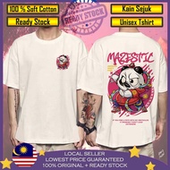 [70% Mega Sales !] Hip H0p Street Trend Boy Kungfu Panda Big Batik TSHIRT BAJU LELAKI PEREMPUAN UNISEX TEE 100% COTTON