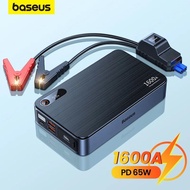 Baseus 1600A Car Jump Starter Power Bank 16000mAh 12V Starting Device Powerful Portable Charger PD 6
