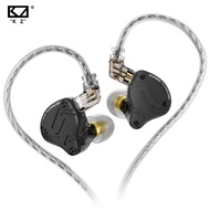 KZ ZS10 Pro X หูฟังเทคโนโลยีไฮบริด1DD + 4BA,หูฟังเอียร์บัดเสียงประสิทธิภาพสูงเสียงดนตรีที่น่าตกใจหูฟัง IEM ตัดเสียงรบกวนกีฬาวิ่งหูฟังมีสายเล่นเกม2pin จอภาพที่ถอดออกได้สำหรับสมาร์ทโฟน MP3เครื่องเล่น MP4แท็บเล็ตคอมพิวเตอร์