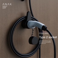 type 2 Electric Car Charger Plug With Cable Hanger EV Holder Charging