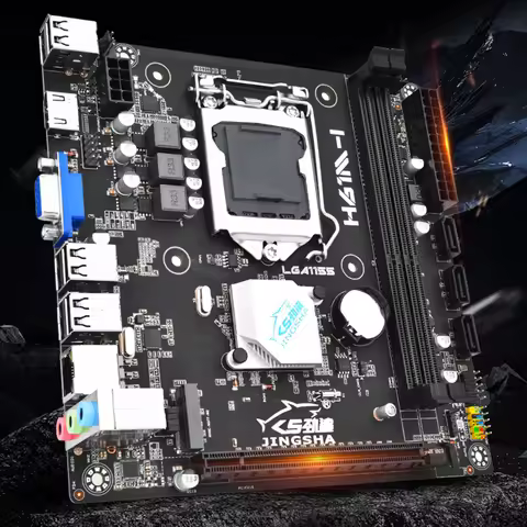 H61M-I Desktop Motherboard M.2 NVME Computer Motherboard Computer Main Board