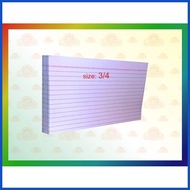 ◝ ➕◬ ◵ Index Card Sizes (1/2, 1/4, 1/8)