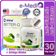 SHINE Bitter Gourd Plus 30's Capsules [Sugar Cholesterol Reduction] 苦瓜粒 糖尿病 (Exp: Apr/2027)