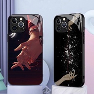Heaven Official's Blessing 02 Glass Phone Case For IPhone 16 15 14 13 12 11 Pro XR XS Max Plus Mini 