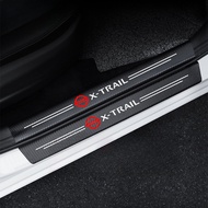 4pcs For Nissan Xtrail X Trail T30 T31 T32 Car Door Sill Car Threshold Pedal Sticker Protector Carbo