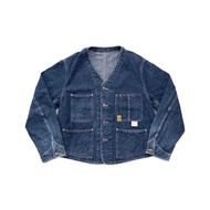 New Manual #015 Head Light Engineer Jacket Indigo Unused