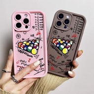 Pool Ball Creative phone case for iPhone 17/16/ 15 Pro Max/14/ 13/12/11/Mini 7/ 8 Plus Xs X shockpro