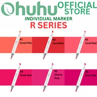 NEW Ohuhu Honolulu Individual Marker Brush & Chisel Tips 320 Colors Art Marker GROUP 5/7 R SERIES