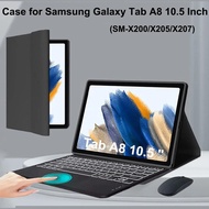 Case for Samsung Galaxy Tab A8 10.5 Inch,Wireless Bluetooth keyboard cover for Tab A8 10.5 Inch,Sams