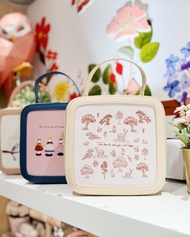 SHUKI 森林印花方形斜揹袋