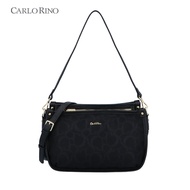 Carlo Rino Carlo GEO Shoulder Bag - Black