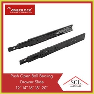 ➧  ≈ Amerilock Ball Bearing Drawer Slide (Push Open)