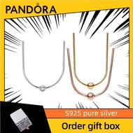 Latest Fashion Design Gift Women's Jewelry S925 Pure Silver Snake Chain Necklace 362234C00