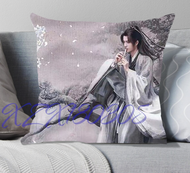 （xzx  31th）  (All inventory) Pillow cases! Chen Qingling, untamed founder Wang Yibo, small exhibition Fan Yi Pillow Case Home Costplay Gift (double-sided printing) 06