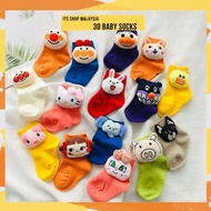 Baby Socks Boy Girl Cotton Cartoon Soft Socks 3D Kids Socks Cartoon Socks