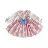 Sanrio Kuromi Cinnamoroll เด็กแขนยาวชุดเจ้าหญิง Kawaii อะนิเมะใหม่ Mymelody สาวฮาโลวีนปาร์ตี้เครื่อง