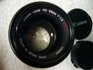 蒙城L57 Canon 50mm 1:1.2 美品 功能正常 鏡片乾淨