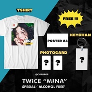 MINA TWICE I KAOS TWICE I KAOS KPOP I PHOTOCARD TWICE I BAJU TWICE I ALBUM TWICE I BAJU TWICE I KAOS