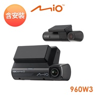 Including Installation at Home Mio MiVue 960W3 Front 4K Rear 2K Inner 2K GPS WIFI Driving Recorder (