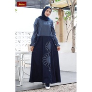 [ Baru] Abaya Dannis Mom & Girl / Abaya Dannis A220913 , Gamis Dannis