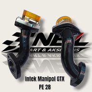 Intake Intek Manifold Manipol VRC Goose Neck Gastrack GTX Jupiter Z Vega Motor Bebek Modif Trail Car