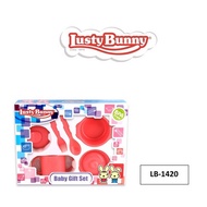 Feeding SET 6IN1 RELIABLE BABY FEEDING SET - LARGE BABY GIFT SET BABY BIRTH GIFT - LB 1420