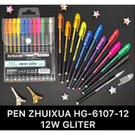 Pen/pen/bolpen glitter neon color glitter/zuixua glitter pen