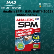 [MHD] ANALISIS SPM MATEMATIK TAMBAHAN - TINGKATAN 4 & 5 KSSM- ILMU BAKTI (2023)