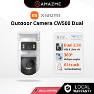 Xiaomi Outdoor Camera CW500 Dual | 4MP 2.5K Ultra Clear | Wi-Fi 6 | IP66 Waterproof