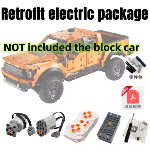 IN STOCK Remote Control APP Motor LED Light Set For FordF 150 Raptor Compatible With LEGO 42126 Buil