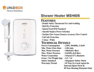 🛠️[For Request Install]Mistral MSH606 Instant Water Heater/Hand Shower/Instant Heater