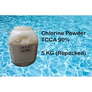 5KG G90 CHLORINE POWDER 90% for swimming pool Granules/ Dandum Klorin Kolam Renang