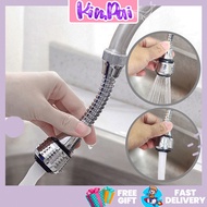 Flexible Hose Faucet Sprayer / Kitchen Water Tap Spout Sink Pipe / 360 Universal Kitchen Faucet Dapur Sink Pipe