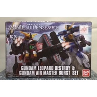 Bandai Mobile Suit Gundam Gundam Leopard Destroy & Gundam Airmaster Burst Set✨Direct from Japan✨2607