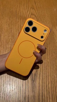 三星炫彩雙色殼於三星GalaxyA05時尚手機殼潮流三星GalaxyA05手機保護套雙色不帶磁吸-橙色 三星Galaxy A11