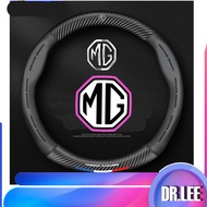[READY] MG4 EV Car Carbon Fiber Pattern Steering Wheel Cover MG Body Kit Car Decoration MG ZS HS MG 