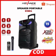 speaker aktif / speaker bluetooth / speaker 15 inch bass /Advance