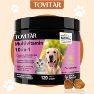 Tovitar®Multivitamin supplement 10 in 1 vitality supports cats and dogs