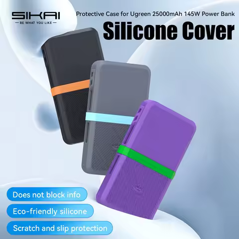 SIKAI Case for UGREEN 145W 25000mAh PowerBank(ugreen PB205)Shockproof Precise Cutouts Full Access & 