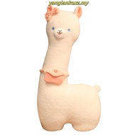 Cute Alpaca Pillow Plushie Doll Cartoon Sheep Animal Soft Comfort Sleep Plush Toy Stuffed Toys Gift