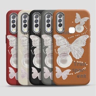 Pearl Butterfly leather Casing For VIVO V23 S12 Y18E Y15S Y11 1929 Y16 Y3S 1820 Y15C Y03T V2143 V204