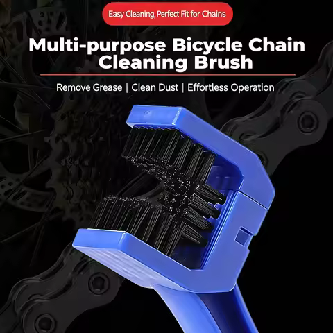 Portable Chain Cleaner Motorcycle Road Bike Chain Clean Brush Bicycle Clean Motorcycle Tools Chain C
