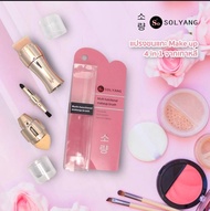 แปรงแต่งหน้าเกาหลี S O L Y A N G 4 in 1 Multi-functional makeup brush